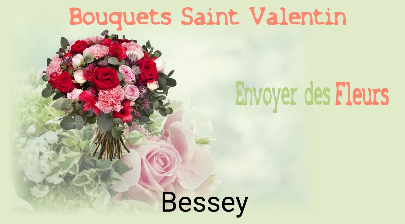 Roses de Saint-Valentin livrées à Bessey